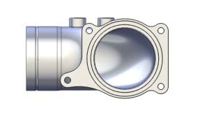 Mishimoto Powerstroke intake elbow 3D model