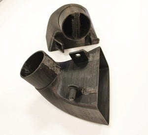 Prototype Fiesta ST intercooler end tanks