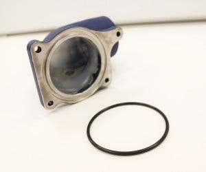 Mishimoto 6.0 intake-elbow mounting flange and seal 