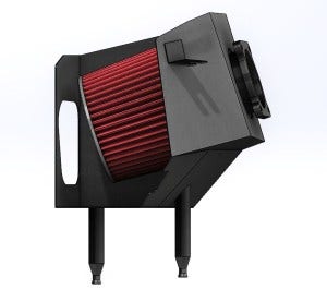 Mishimoto 350Z air intake 3D model assembly