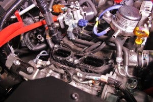 2015 WRX with TGV removed