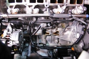 ND Miata catch can development, PCV system removed 