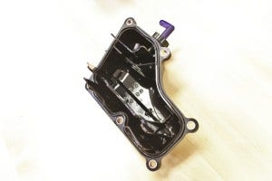 ND Miata catch can development, PCV system removed 