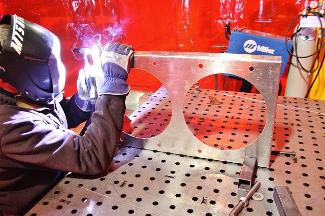 Fan shroud fabrication