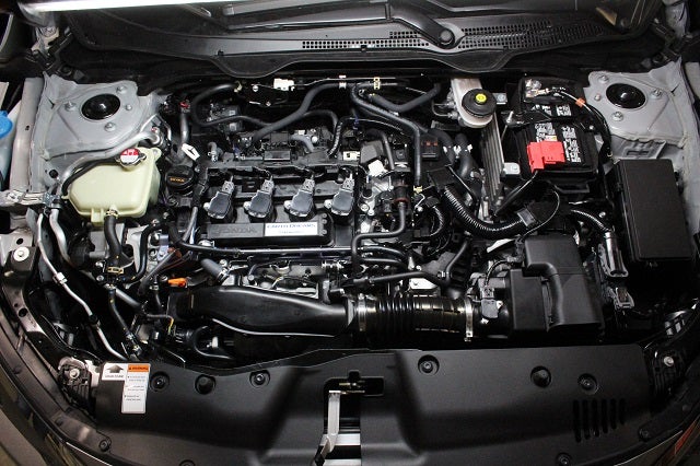 2016 Honda Civic Parts undergoing inspection