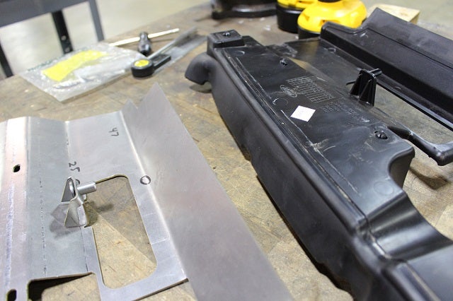 Fabricating Mustang parts