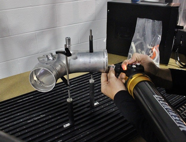 Ford F-150 EcoBoost intercooler pipe fabrication