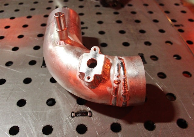F-150 intercooler pipe fabrication