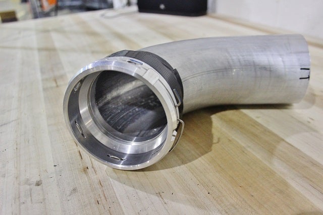 F-150 intercooler pipe fabrication 