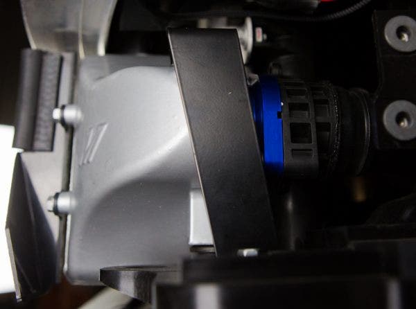 We are also including a new mounting bracket for the cold side designed for the increased size of our intercooler.